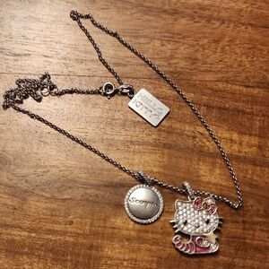 Scorpio Hello Kitty Diamonique Necklace